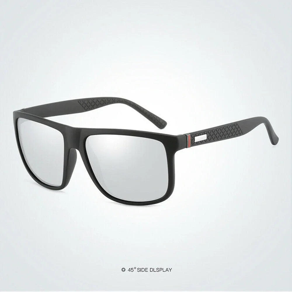 Outdoor Sunglasses Driving Athletic Wear Fancy Sunny Shade Rectangular Polarized